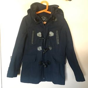 Urban Republic Boys Navy Blue Peacoat Sz 8